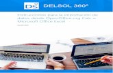 Condiciones de la importación · DELSOL 360 – Servicio de Mantenimiento T. 953 227 933 | F. 953 227 942  GIP.NB.05.01. Rev.0 Fecha: 12-11-2018 5 Columna Descripción