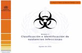 CURSO PARA EXPEDIDORES 2011 · clínicos, pueden clasificarse como sustancias infecciosas de categoría B. CURSO PARA EXPEDIDORES 2011 Coordinación del Reglamento Sanitario Internacional