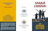 Centre Excursionista SARRIÀ Els Blaus Centre de Sarrià i ... · Per fer salut i conèixer el nostre patrimoni natural i cultural! Diumenge, 22 d’octubre de 2017 La Rierada: de