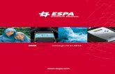 Catálogo-Tarifa 2014 - ESPA Innovative Solutions - Since 1962global.espa.com/compartits/CatalogoTarifa2014.pdf · 8 Aplicaciones Bombeo de aguas limpias, suministro doméstico, riego