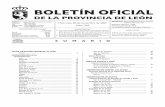 boletín oficial de la provincia - Ayuntamiento de León ... · 2 Miércoles, 28 de noviembre de 2007 B.O.P. núm. 229 Excma. Diputación Provincial de León ANUNCIO El Pleno de esta
