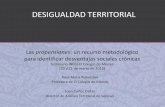DESIGUALDAD TERRITORIAL - inegi.org.mx · Istmo Oaxaqueño-Salina Cruz (43) Oaxaca Istmo Veracruzano-Coatzacoalcos (25) Veracruz ... según su accesibilidad: muy baja, baja, media,