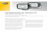 INFORMACIÓN DE PRODUCTO - hella.com · Una potencia lumínica aún más elevada; supera el rendimiento de los faros xenón Para múltiples aplicaciones CARACTERÍSTICAS DEL PRODUCTO