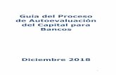 Guía del Proceso de Autoevaluación del Capital para Bancos · 2 Objetivo de Recursos Propios y Criterios del Proceso de Autoevaluación del Capital. El objetivo del Pilar 2 de Basilea