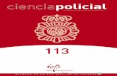 policial - Cuerpo Nacional de Policía · 113 policial Revista Técnica del Cuerpo Nacional de Policía consejo de redacción Director: José Cabanillas Sánchez Maquetación y diseño