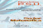 Ejercicios P.S.U. – Sector Matemática - edreshmo.comedreshmo.com/archivos/libros/Ejercicios de prueba de selección... · MATEMÁTICA SEGUNDO MEDIO I Algebra y Funciones 1. Lenguaje