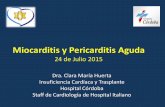 Miocarditis y Pericarditis Aguda - siccordoba.comsiccordoba.com/cursotrienal/admin/archivos/Miocarditis y... · progresan a la enfermedad inflamatoria cronica cardíaca De acuerdo