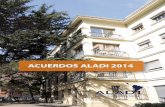 ACUERDOS ALADI 2014 - Asociación Latinoamericana de ... · 2.1. AAP.PC No. 18 entre Chile y Perú: Primer Protocolo Adicional.... CAPÍTULO 3. ... y se aprobó un plan de trabajo