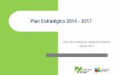 Plan Estratégico 2014 - 2017 · 2013-12-05 · Eje Estratégico IV Fortalecer la eficiencia y eficacia de la DGII Fomentar el desarrollo integral del capital humano 1. Orientar los