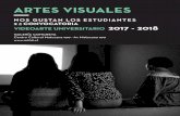 ARTES VISUALES · 1 ARTES VISUALES 2 ª CONVOCATORIA NOS GUSTAN LOS ESTUDIANTES GALERÍA CONCRETA Centro Cultural Matucana 100 · Av. Matucana 100  VIDEOARTE UNIVERSITARIO ...