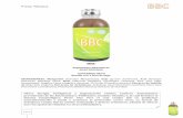 BBC - NBN Living ® Tu mejor modo de vivirmexnbn.com/fichas/Ficha BBC Ok 28072014.pdf · vincristina, metotrexato y mitoxantrona, agentes quimioterapéuticos para células cancerosas