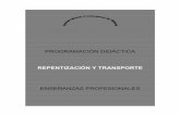 REPENTIZACIÓN Y TRANSPORTE 2018-2019 · • Entender el funcionamiento de los instrumentos transpositores. • Transporte armónico y su aplicación a instrumentos polifónicos.