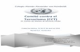 Comité contra el Terrorismo (CCT) - humboldt.edu.mx · Manual de delegado CCT Humboldt-Mun 2018 2 Bienvenida por parte de la mesa Estimados delegados, bienvenidos al Comité Contra