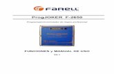 ProgJOKER Funciones y Manual de Uso v2.1 - farell-i.comfarell-i.com/upload/images/progjoker_funciones_y_manual_de_uso_v2... · • Salidas remotas a través de receptores radio remotos