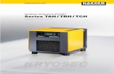 Secadores refrigerativos KRYOSEC Series TAH / TBH / TCHcl.kaeser.com/Images/P-018-CL-tcm54-460524.pdf · 3 2 Extraordinariamente conﬁ ables y compactos KRYOSEC Imagen: TAH 7 Tamaño