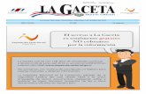 El acceso a La Gaceta es totalmente gratuito NO cobramos ... · Mauricio Porras Ortega, soltero, cédula de identidad 113440714, en calidad de apoderado generalísimo de You The Creative