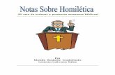 Moisés Rodarte Castañeda Lorenzo Luévano Salas · Notas Sobre Homilética Rodarte - Luévano - 3 - INTRODUCCIÓN ¿Es importante estudiar la ...