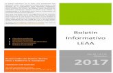 Boletín Informativo LEAA - agro.uba.ar · -Inscripción cuarto bimestre: 1 al 4 de octubre -Fechas intermedias exámenes: ... Marketing Agroalimentario Escenarios Agroindustriales