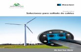 Energía eólica Soluciones para sellado de cables power_ES.pdf · Mantenga sus aerogeneradores funcionando Con el sistema de sellado Roxtec para cables y tuberías, el sector de