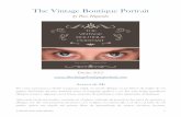 The Vintage Boutique Portrait - storage.googleapis.comstorage.googleapis.com/wzukusers/user-16780832/documents... · detenidamente en cada una de sus partes, veía por su visor, ajustaba