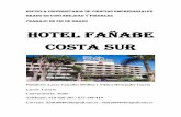 HOTEL FAÑABE COSTA SUR - core.ac.uk · Dentro del turismo de las Islas canarias encontramos el turismo de la isla de Tenerife, la cual posee la llegada de cinco millones de turista