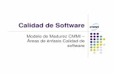 CMMI - Calidad de Software - DECC | PUJC – Departamento ...cic.puj.edu.co/wiki/lib/exe/fetch.php?media=materias:cmmi... · Pontificia Universidad Javeriana Ingeniería de Software