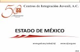 ESTADO DE MÉXICO - cij.gob.mx · Epidemiología del Consumo de drogas Consumo de drogas “Alguna Vez en la Vida” en pacientes de los CIJ del Estado de México Segundo Semestre
