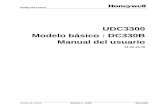 UDC3300 Modelo básico : DC330B Manual del usuario · 11/00 Modelo básico UDC3300 : DC330B Manual del Usuario iii Sobre este Documento Resumen Este manual contiene la información