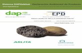 Sistema DAPHabitat Declaración Ambiental de Producto · 3.10. ETAPA DE FIN DE VIDA [C1 – C4] ... sacarla del horno se obtienen pellets de árido ligeros de arcilla expandida, en