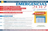 DECIMOSEXTO CURSO DE FORMACIÓN CONTINUADA EN EMERGENCIASformacionemergencias.portalsemes.org/formacion-segundo-semestre... · catalanes a especializarse en Medicina de Urgencias