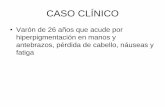 CASO CLÍNICO - ucm.es 14-II Lesiones por...•Leucos 100 / L •Plaquetas: 3.000 / L •Fiebre y disnea Laboratorio 3er día . ... del esmalte dentario . Recuento linfocitos tras