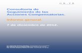 Consultoría de Seguimiento de las Acciones Compensatorias. Informe … · Básica (enero 2009). Manual de Políticas para la Operación del Proyecto Familia y Escuela (julio 2010).