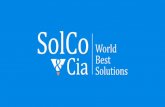 SolCo&Cia, es una empresa formada por profesionales con ... · internacionales: USA (GBX Tech), y el investigador Italo – Alemán Dr Bruno Gasperetti. Nuestro proyecto aborda una