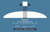 SUENA LA CÚPULA - niemeyercenter.org · Libertango - A. Piazzolla (1921-1992) / A. Marín Tangomaquia - R. Álvarez ... ropeos. Es profesor de flauta de pico en el Conservatorio