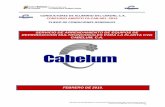 CONDUCTORES DE ALUMINIO DEL CARONI, C.A. … · servicio de arrendamiento de equipos de reproducciÓn multifuncionales para la planta cvg cabelum, c.a.” ca-cab-001-2019 1 conductores