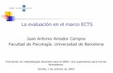 Juan Antonio Amador Campos Facultad de Psicología ... · protocolo del WISC-R o WAIS-III y preguntas sobre los datos del protocolol. Ver práctica 3 . Distribución de los créditos