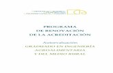 PROGRAMA DE RENOVACIÓN DE LA ACREDITACIÓN de gobierno/juntadeescuela/doc...Programa ACPUA de renovación de la acreditación Página 2 de 46 ...