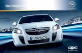 Opel Insignia OPC · Opel Insignia OPC. El Opel de producción más potente de la historia. El contenido de este catálogo es vigente en el momento de su impresión (09/2011).