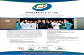 Nuestro compromiso es con usted - Proteger I.P.S ... · Trabajando con calidad... Nuestro compromiso es con usted ACREDITADO ISO/IEC 17024 PORTAFOLIO DE SERVICIOS PROTEGER IPS Profesionales