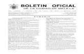 BOLETIN OFICIAL - melilla.es · bome nÚm. 5138 - melilla, viernes 13 de junio de 2014 - pag. 2019 ciudad autÓnoma de melilla consejo de gobierno a n u n c i o 1320.- extracto de