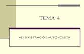 TEMA 4 - edu.xunta.gal4+CCAA+pps.pdf · Siete han asumido plenamente todas las competencias contenidas en los artículos 148 y 149 Son Andalucía, Canarias, Cataluña, Galicia, Navarra,