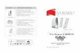 Vimax ES Manual - Yuraku.com.sg - · Compartimento de baterías de la unidad principal Funciones de los botones del gamepad inalámbrico Panel de desplazamiento Botón de reset Tecla