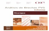 Análisis de Brechas PVS - Home: OIE - World Organisation ...oie.int/.../pdf/Nicaragua-PVSGapAnalysis_FinalReport.pdf · Informe del Análisis de Brechas PVS República de Nicaragua