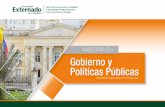 MAESTRÍA EN Gobierno y Políticas Públicas · Descripción del Programa Affairs (SIPA). Objetivos ... formular, ejecutar y evaluar estratégicamente políticas públicas en sectores