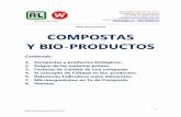 Compostas y bioproductos - westanalitica.com.mx · 1 West Analítica y Servicios S.A. de C.V. Esmeralda No. 2847 Col. Verde Valle Serie: Bio-productos COMPOSTAS Y BIO-PRODUCTOS Contenido: