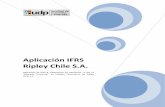 Aplicación IFRS Ripley Chile S.A.ifrs.udp.cl/wp-content/uploads/Aplicación-NIIF-8-y-NIC-21-Ripley...Índice. 1. Ripley Chile S.A a. Introducción b. Reseña Histórica c. Estructura
