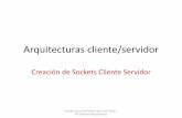 Arquitecturas cliente/servidor - Páginas Personalesprofesores.fi-b.unam.mx/yasmine/tema2_tcp.pdf · public ServerSocket (int port, int backlog, InetAddress bindAddr) port puerto
