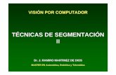 TÉCNICAS DE SEGMENTACIÓN II - esi2.us.esjdedios/asignaturas/Master_2.pdf · – Cross-correlation : difficulties with rotated images ... – Fourier-Mellin Transform: high robustness