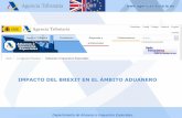 IMPACTO DEL BREXIT EN EL ÁMBITO ADUANERO · NO DEAL - PREPAREDNESS Notas de preparación y Seminarios Plan de contingencia - Medidas legislativas: UE y Estados miembros DESCONEXIÓN