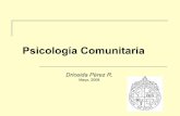 Psicología Comunitaria - monografias.com · La Psicología Comunitaria propone un paradigma en el cual la intervención social se dirige a lograr una distribución más equitativa
